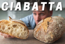 Ιταλική συνταγή ψωμιού Ciabatta